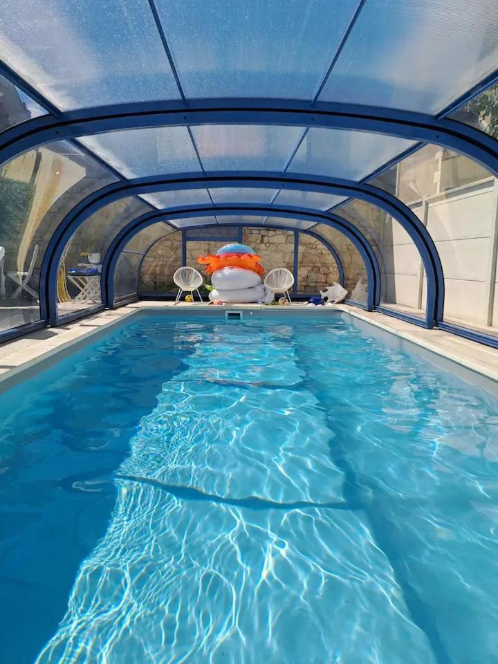 Chambre Bleue Avec Acces Plage Bourges Exterior foto